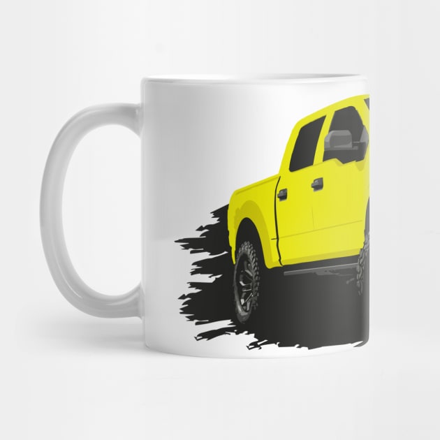 Yellow Raptor pickup by mfz